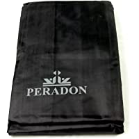 Fitted Black Peradon 12ft Snooker Table Dust Cover by Peradon
